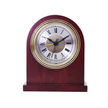 Wooden Desk Clock Solid Wood Alarm Clock